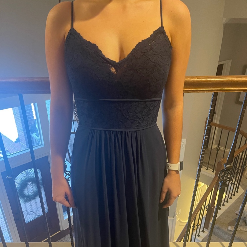Navy Bridesmaid Dress